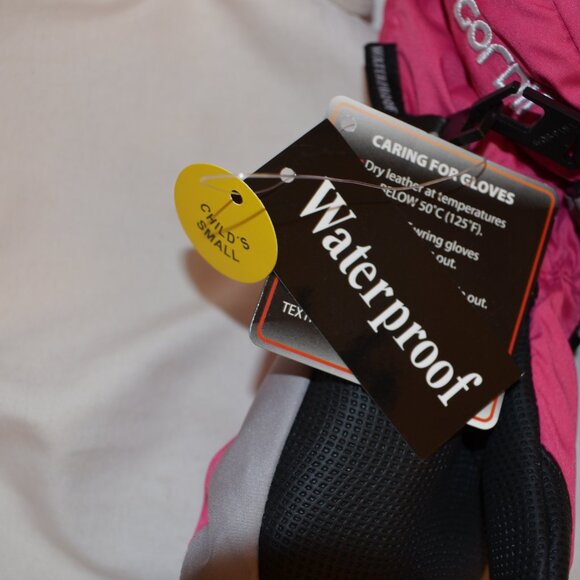 Small Pink Ski Gloves Gordini - Picture 2 of 5